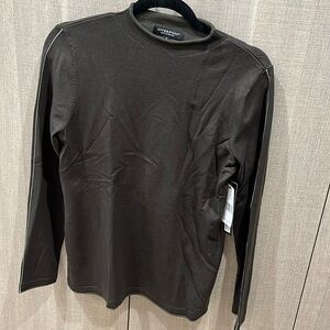 Women’s Liverpool Los Angeles forest green mock roll neck sweater